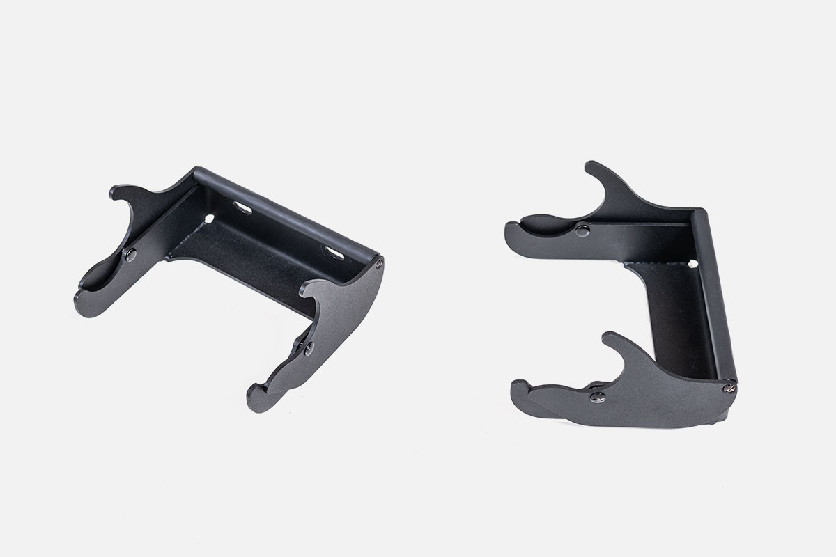 Hantelablage mit Sicherung