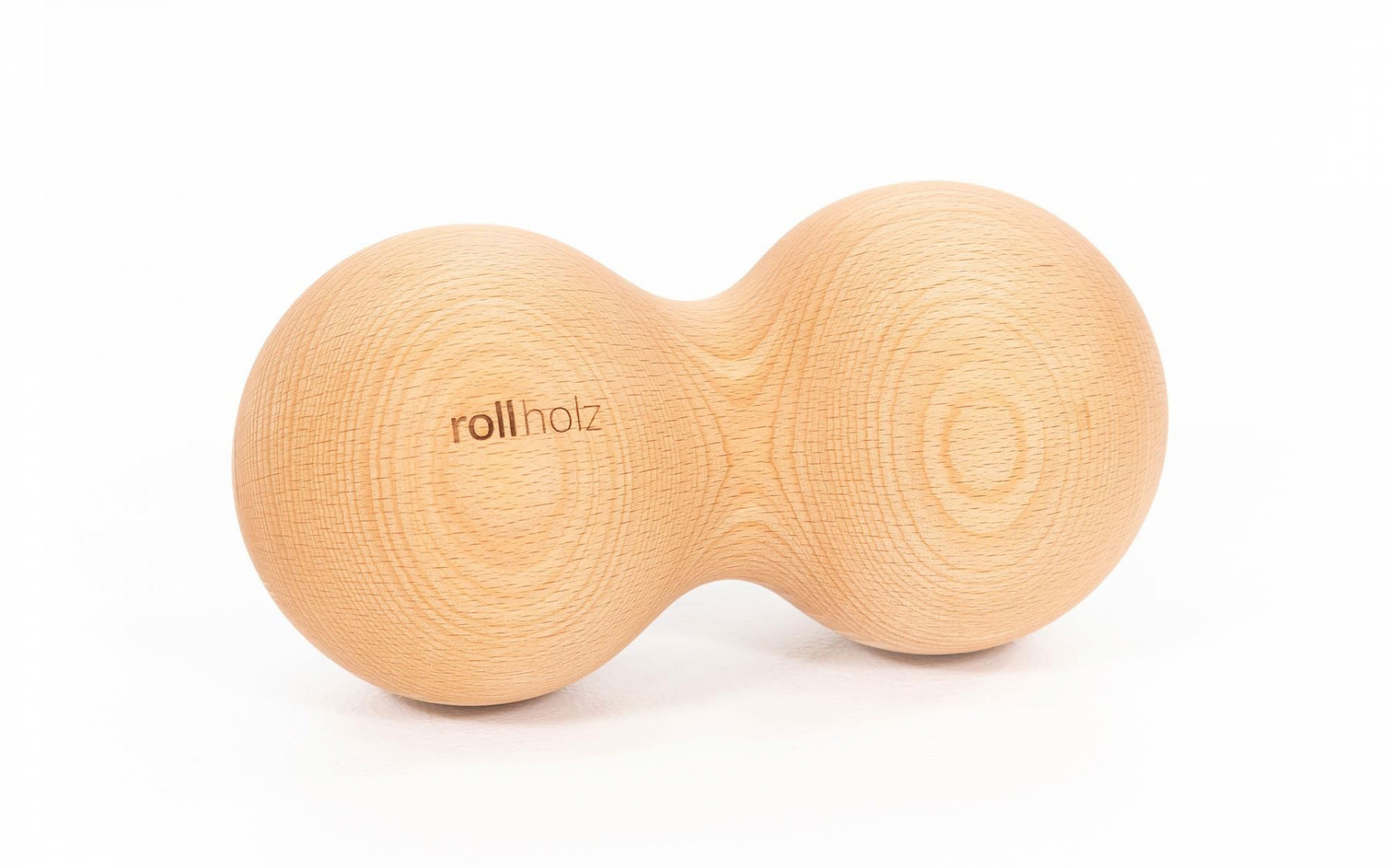 rollholz Doppelkugel Buche 10 cm