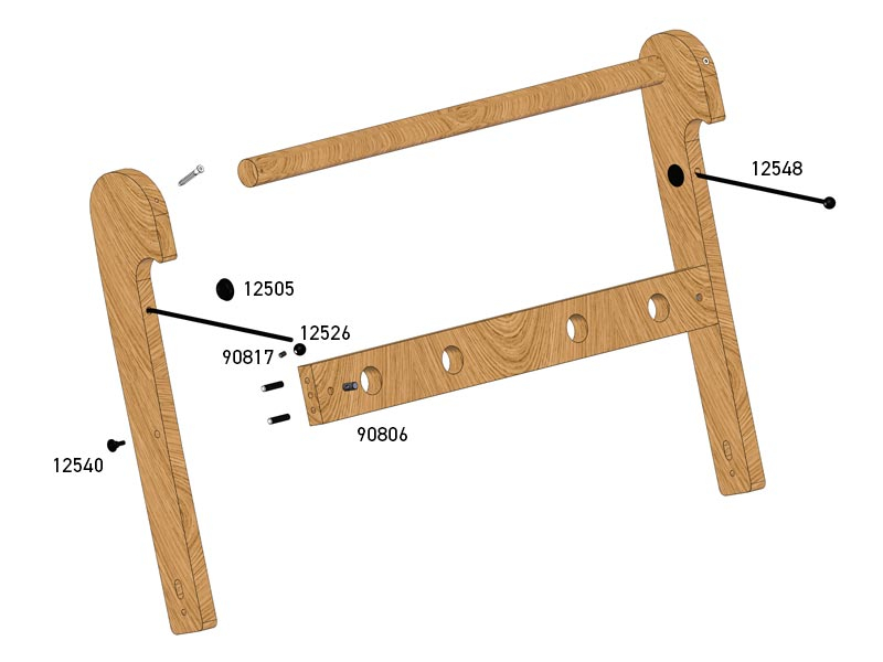 Ersatzteile WallBars Ausleger