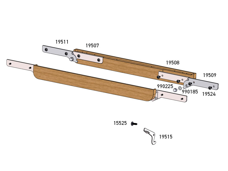 TriaTrainer Ersatzteile Scharniere