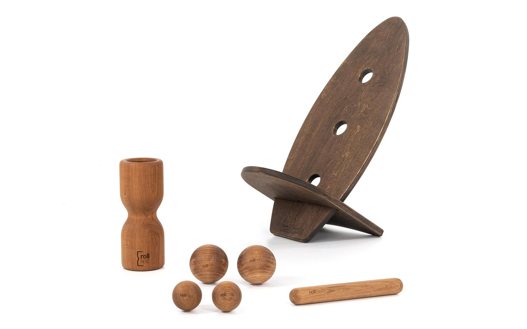 rollbrett Set Eiche groß 