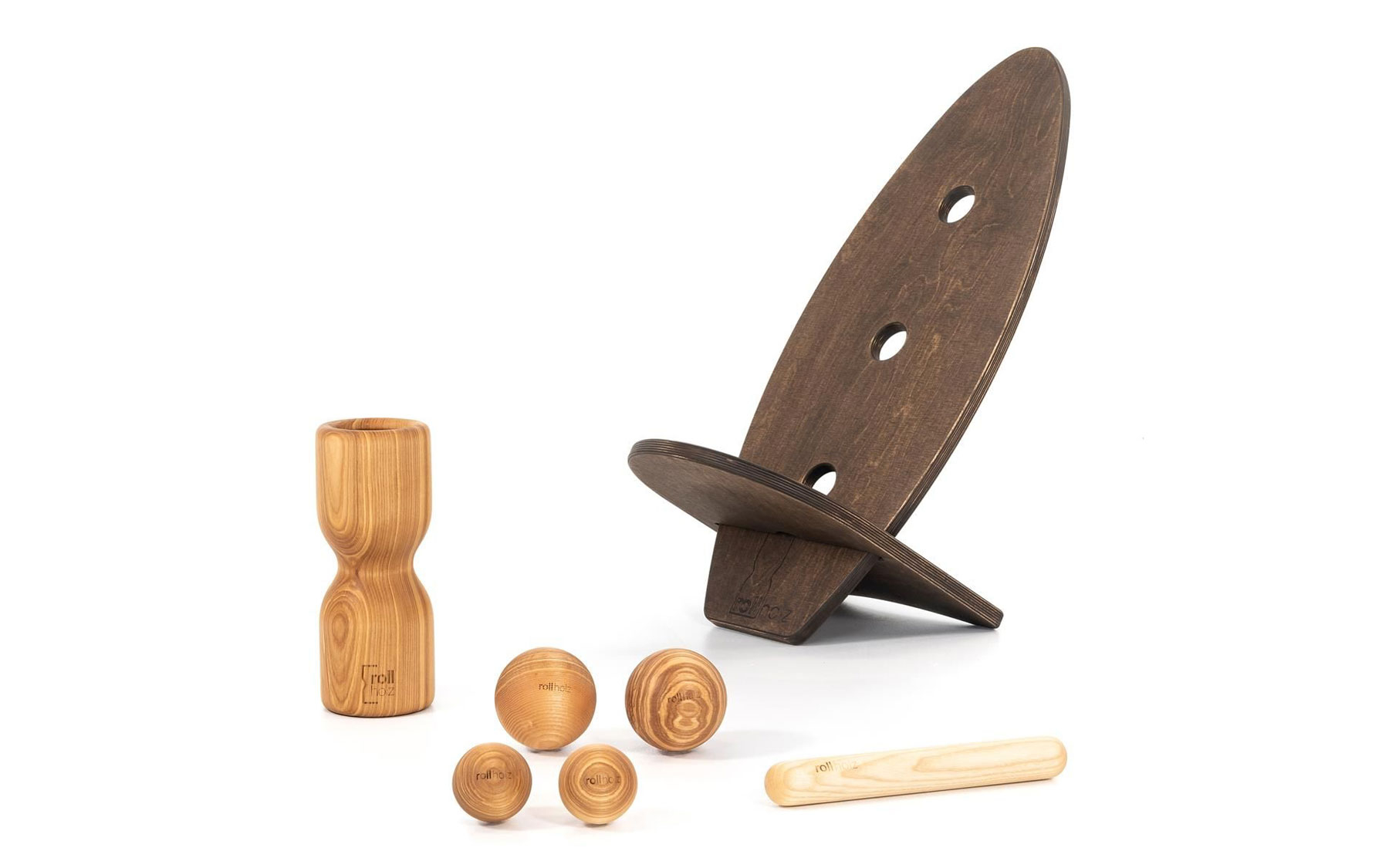 rollbrett Set Esche groß 