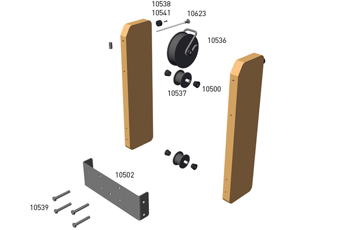 Ersatzteile Umlenkrollen