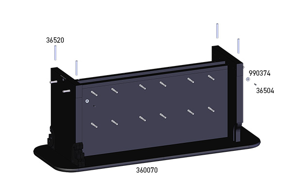 StepBox Korpus Ersatzteile