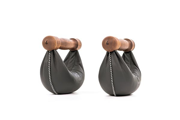 SwingBells Set Walnut Black