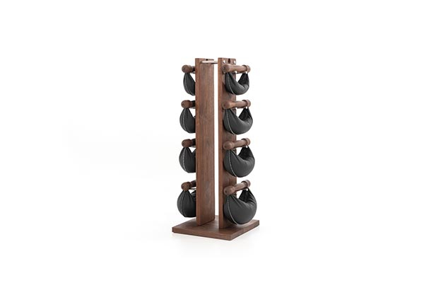 SwingBells Tower Walnut Black