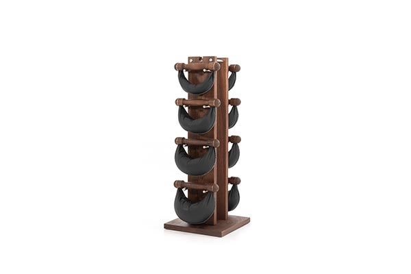 SwingBells Tower Walnut Black