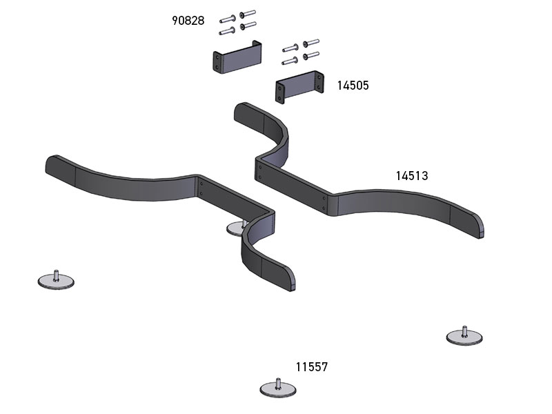 Ersatzteile WaterGrinder Fuß