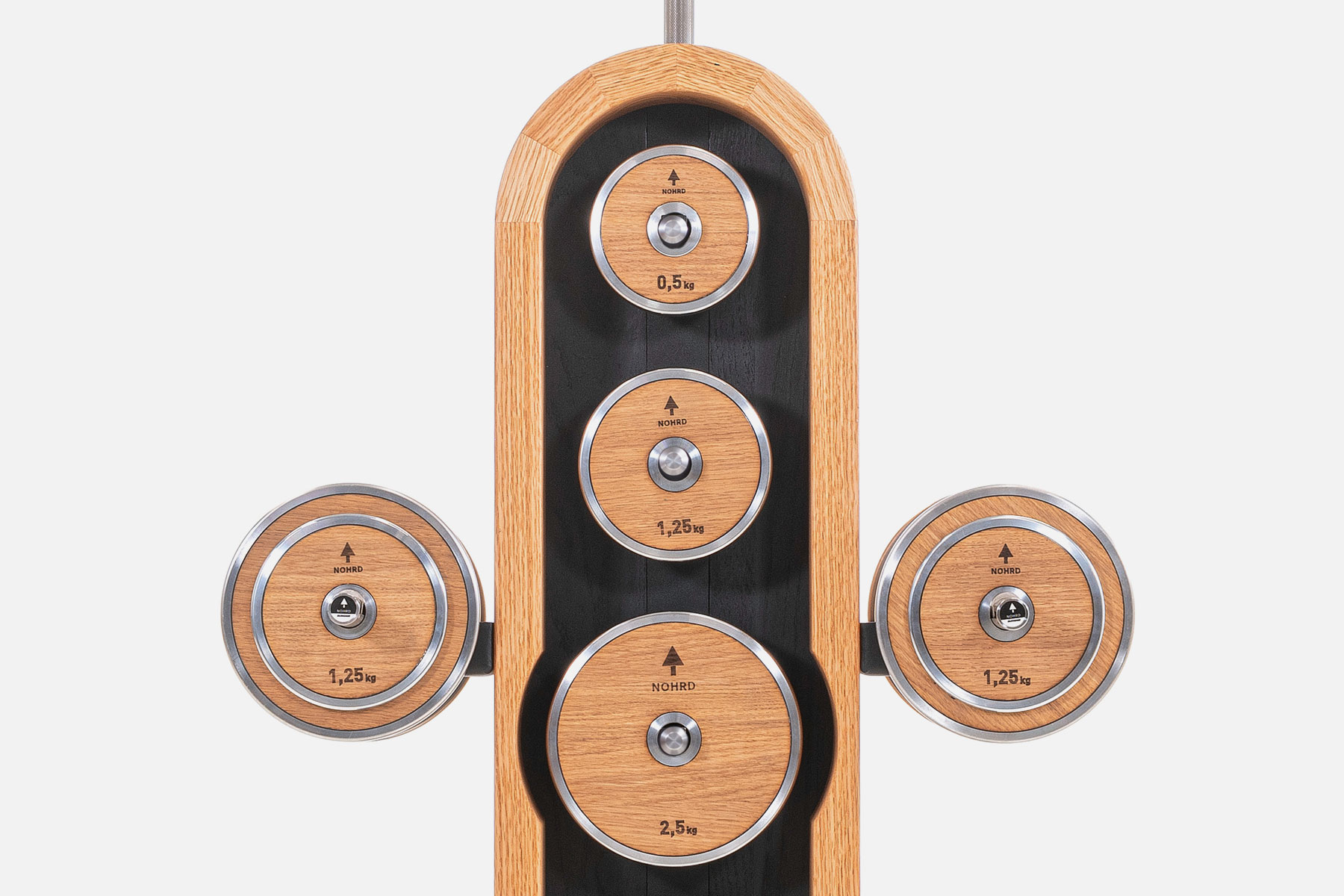 NOHRD WeightPlate Tower Oak
