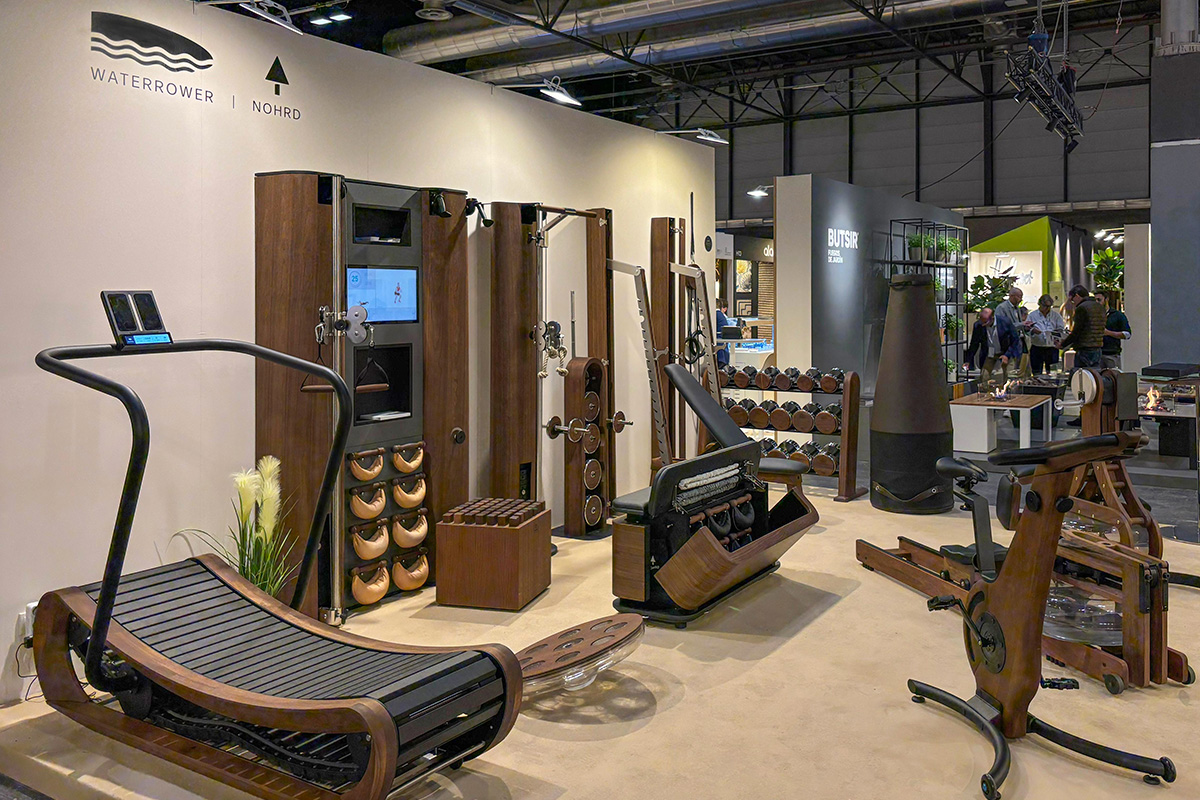 WATERROWER | NOHRD auf der interihotel MAD24: Fitness trifft Design